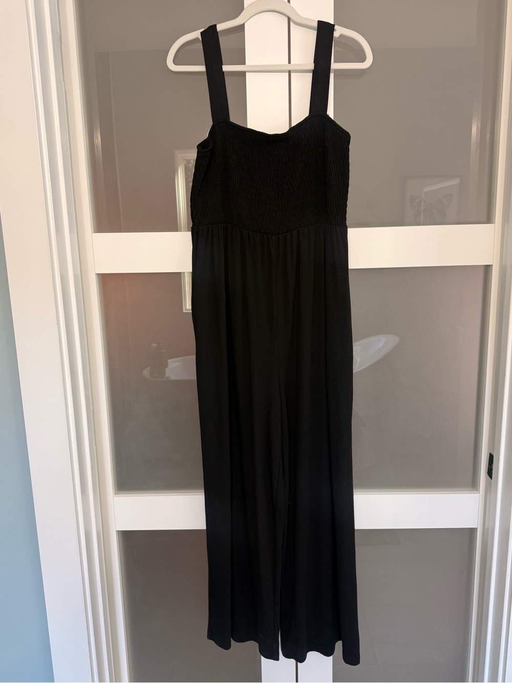 Classic Black Wide-Leg Jumpsuit